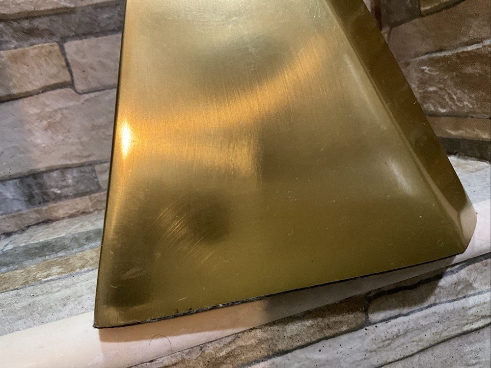 Metal Bookend Pyramid Gold - Threshold™ designed with Studio McGee