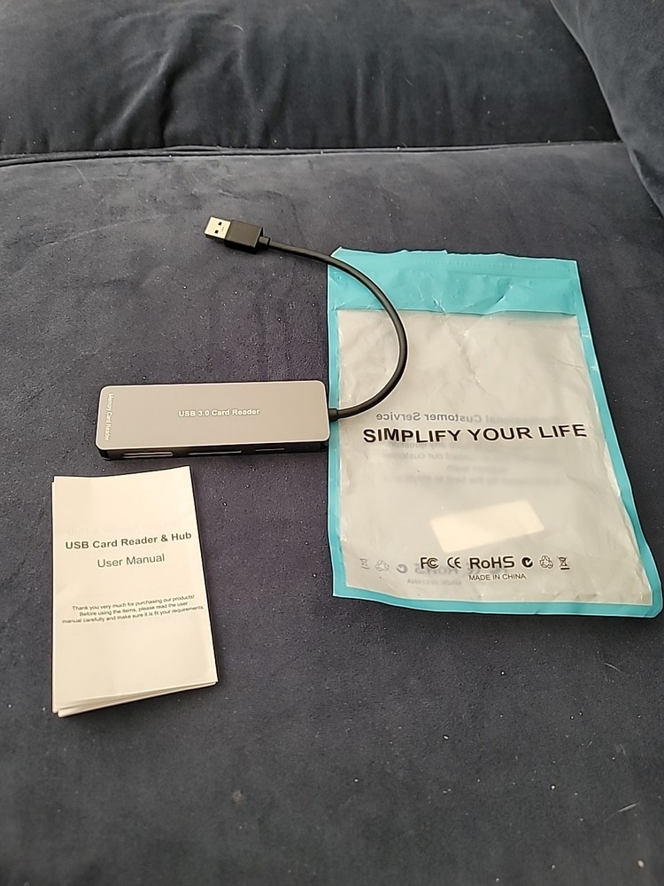 RoHS USB 3.0 Memory Card Reader (CF, xD, TF/M2, SD, MS)