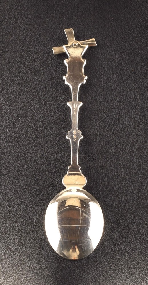 *Vintage Sterling Silver 835 Souvenir Mill Spoon