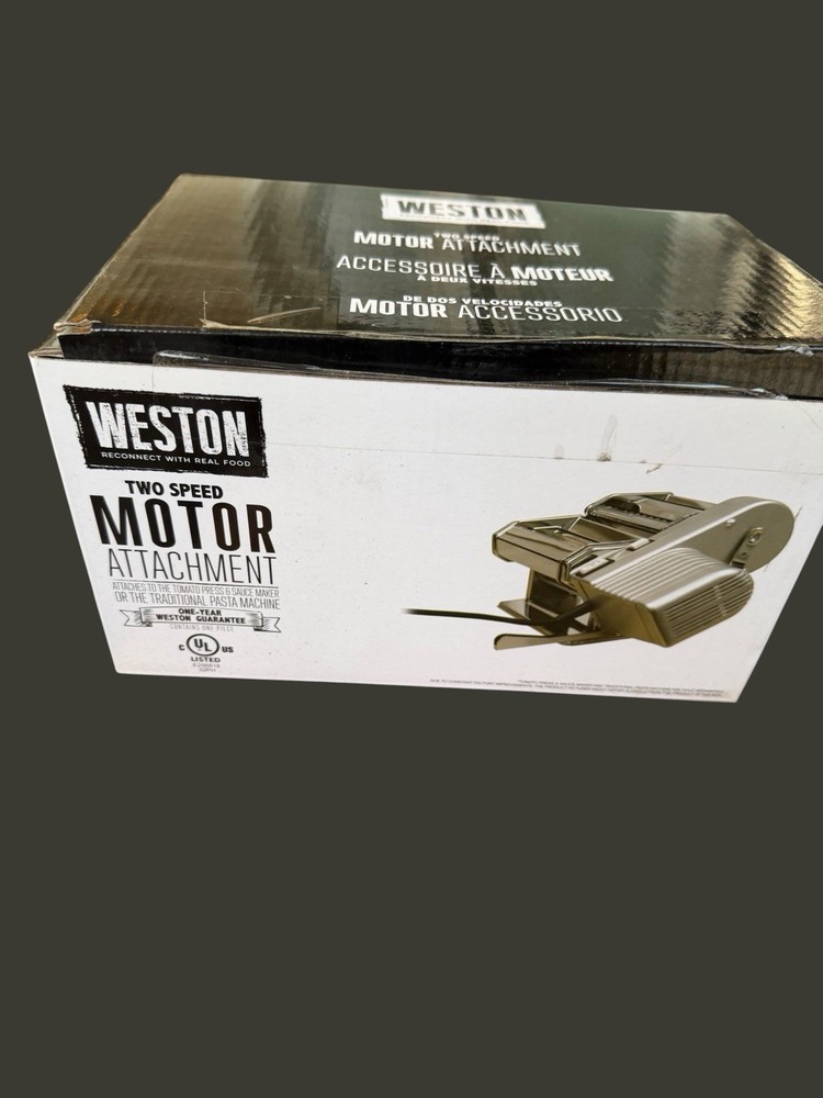 ✨WESTON 01-0101 - 2-Speed Motor Attachment ▪︎ For Pasta Machine or Tomato Press