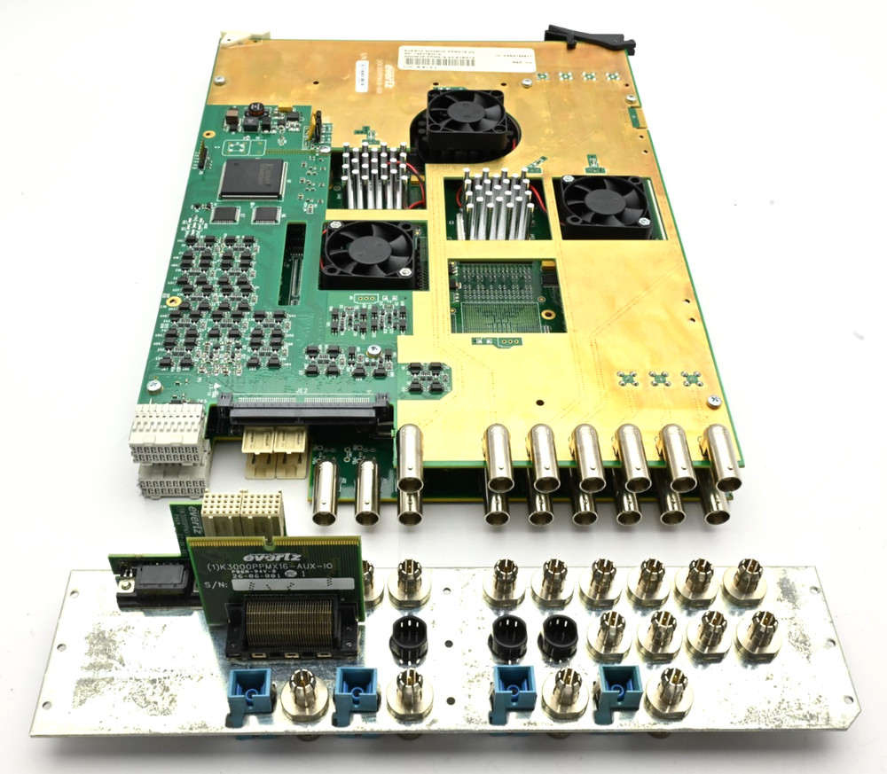 Evertz 3000MVP-PPMX16-4G & 3000GO Multi Output Display Processor Multiviewer