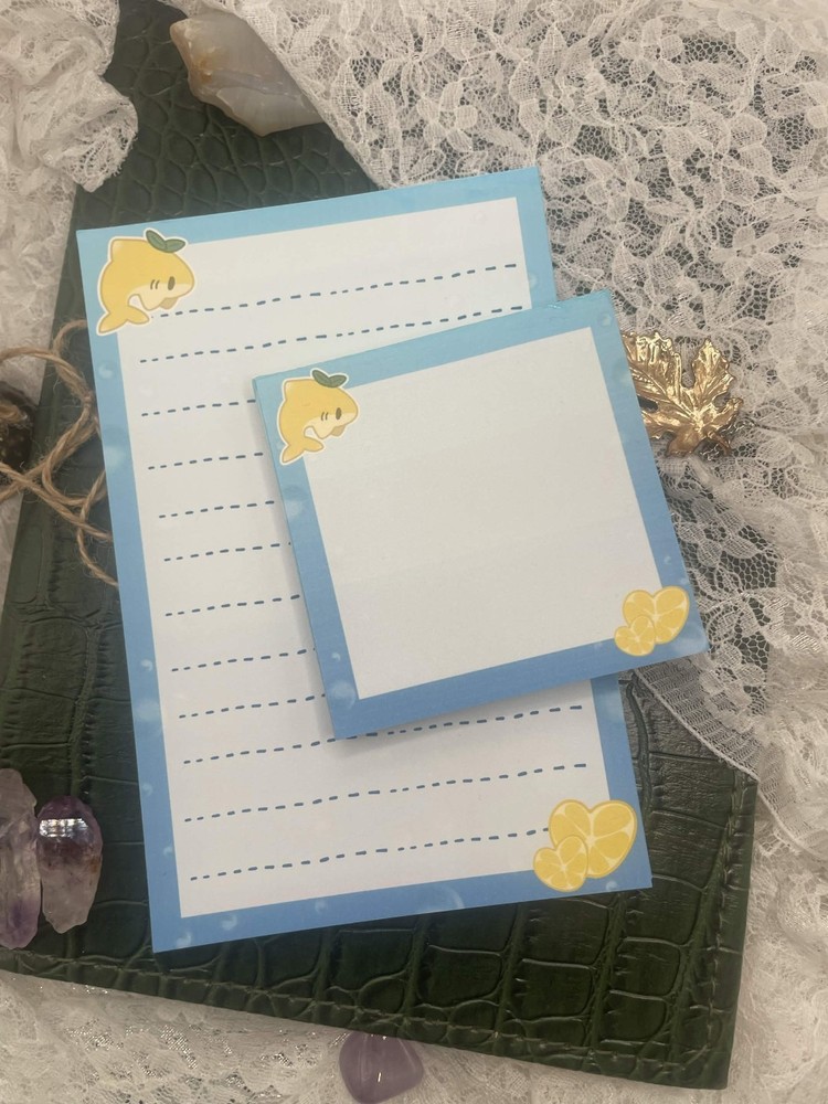 Lemon Shark Tear Away Notepad