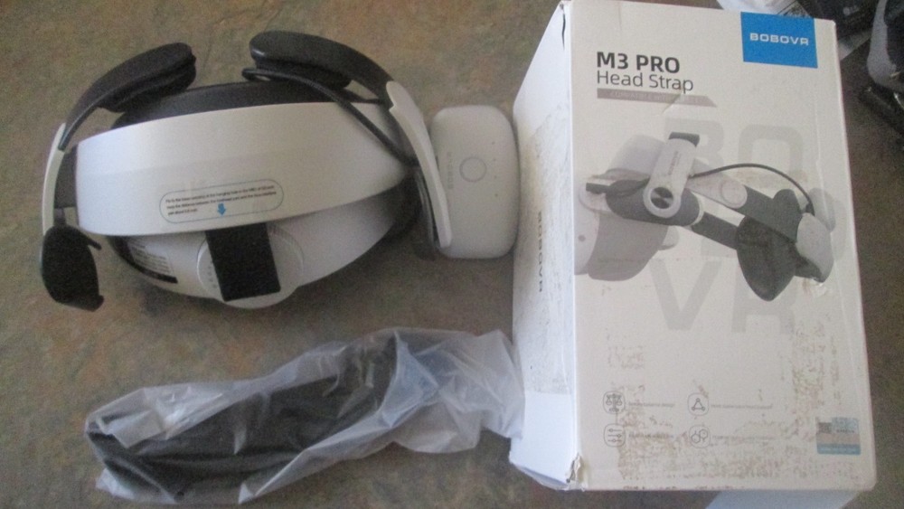 BOBOVR M3 Pro Head Strap Compatible with Quest 3