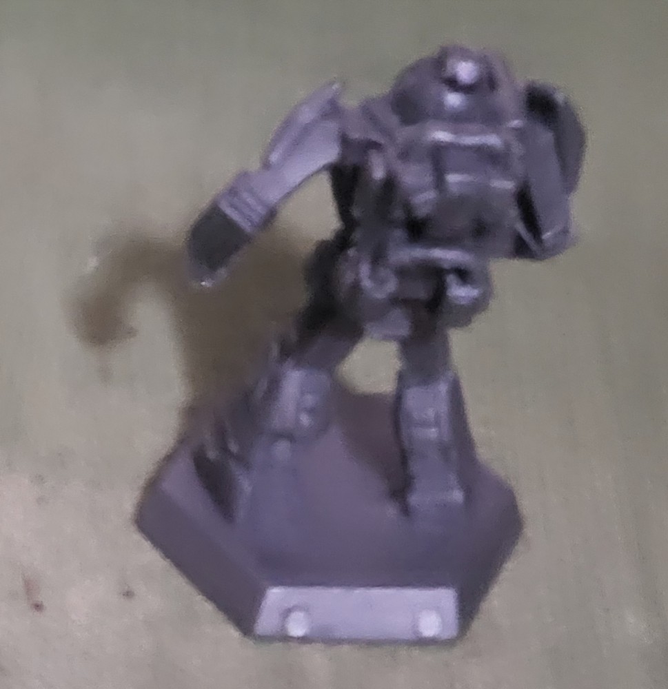 lot: 1 Ral Partha: Battle Master + 10 plastic Battletech third 3rd ed. figures