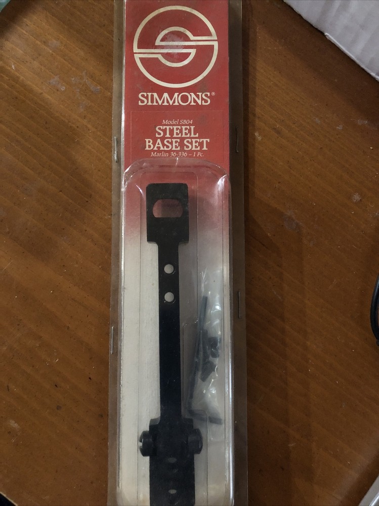 Simmons Steel Scope Base Set Model SB04