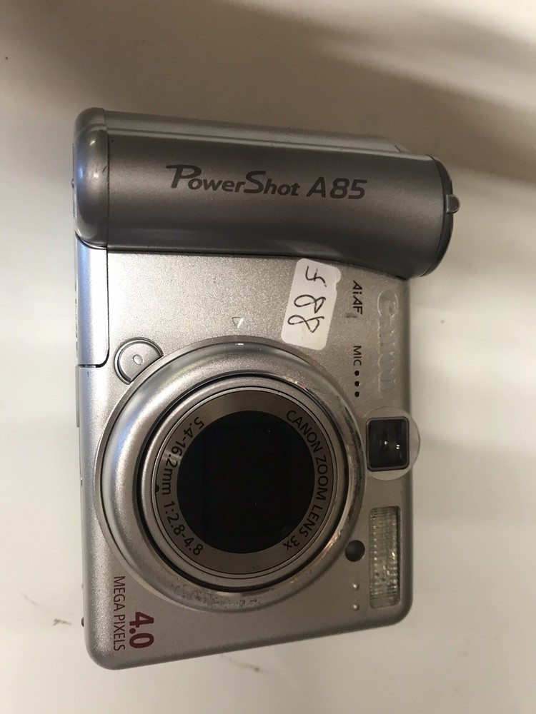 Canon Powershot A85 Digital Camera, Not Tested