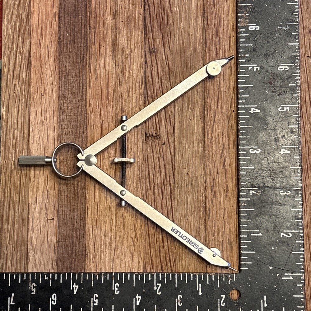 Staedtler Mars Masterbow 551 40 WP Germany Vintage Drawing Compass