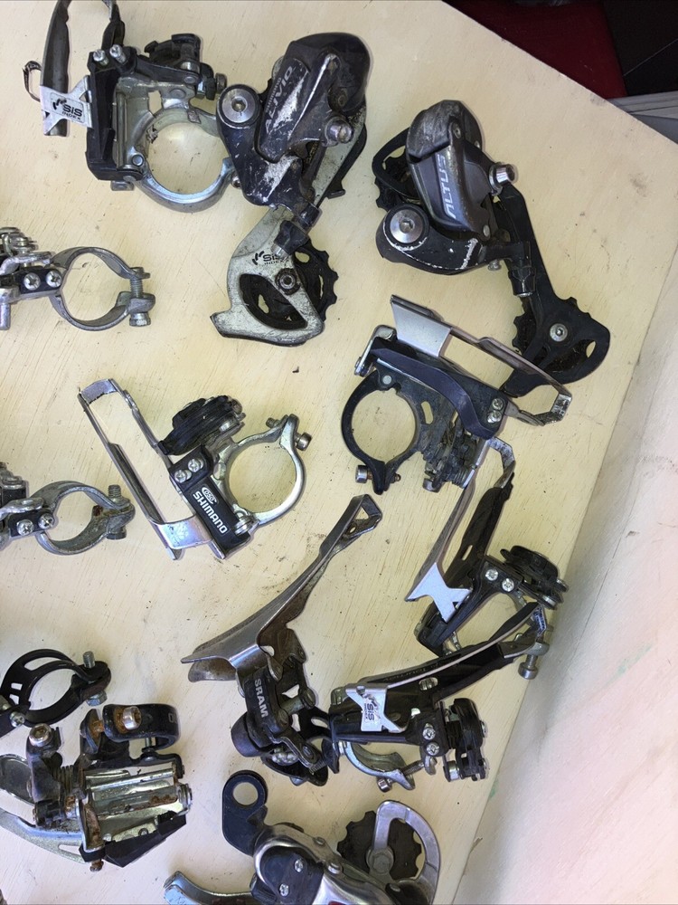 shimano derailleur Front And Rear Lot