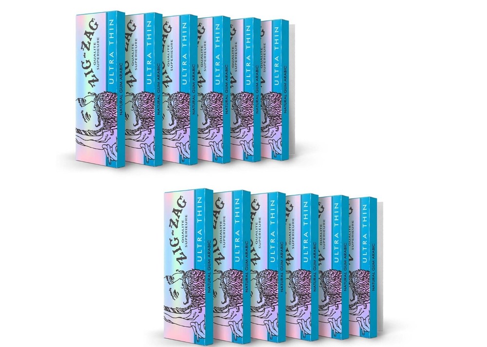 Zig-Zag Rolling Paper Ultra Thin  -11/4-12 Booklets With 32Paper per Each