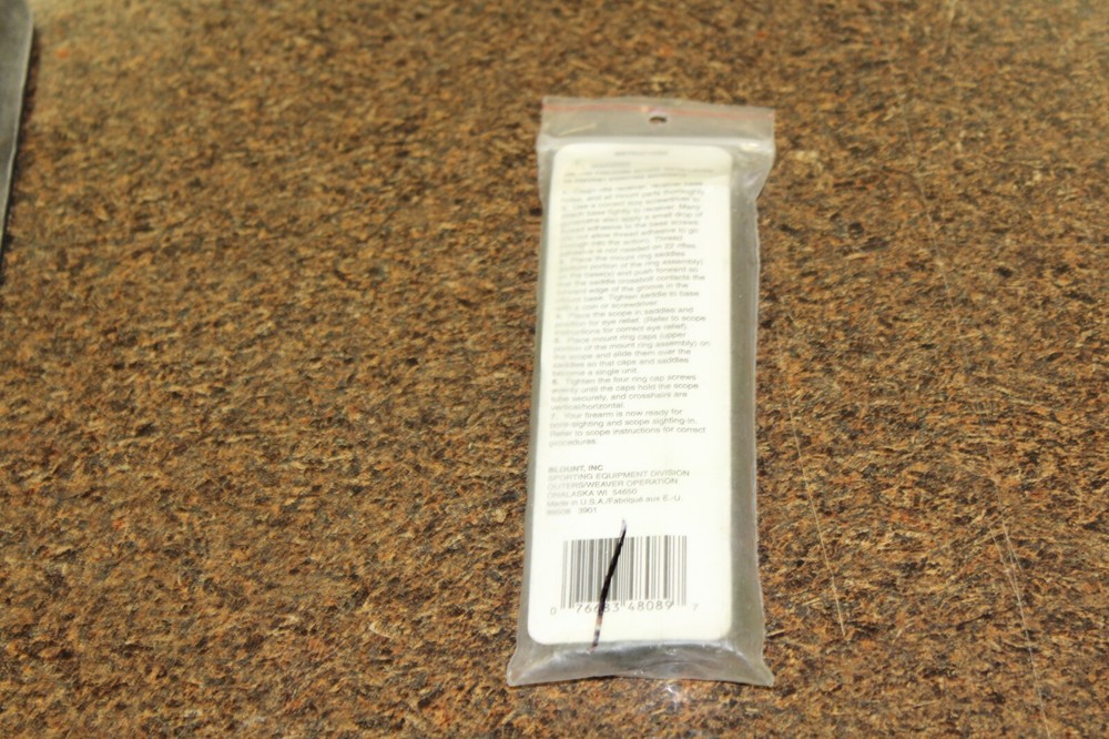 Weaver Top Mount Base - 88A 48089