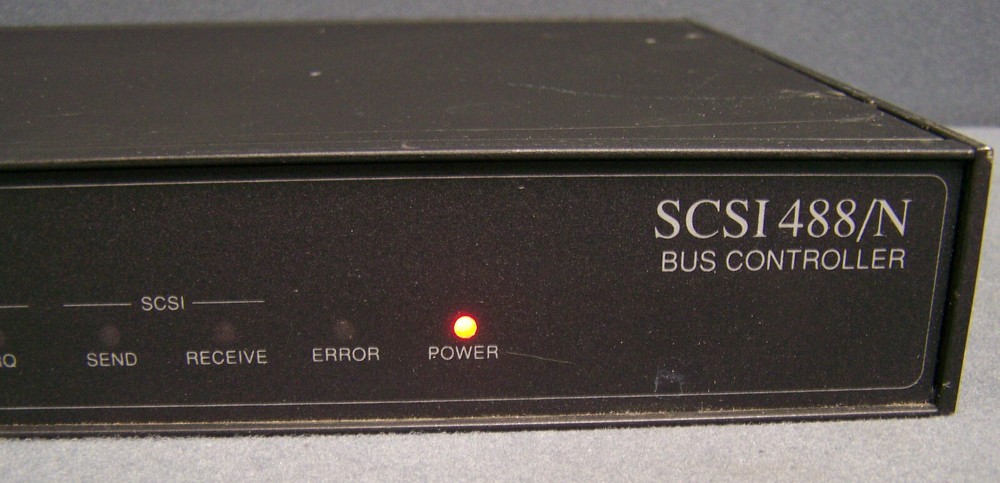 IO TECH CONTROLLER SCSI 488/N BUS CONTROLLER IEEE 488 SN 055223