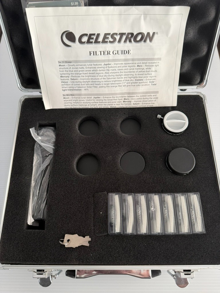 Celestron Telescope Lens and Filter Kit with Bonus Collimation Tool