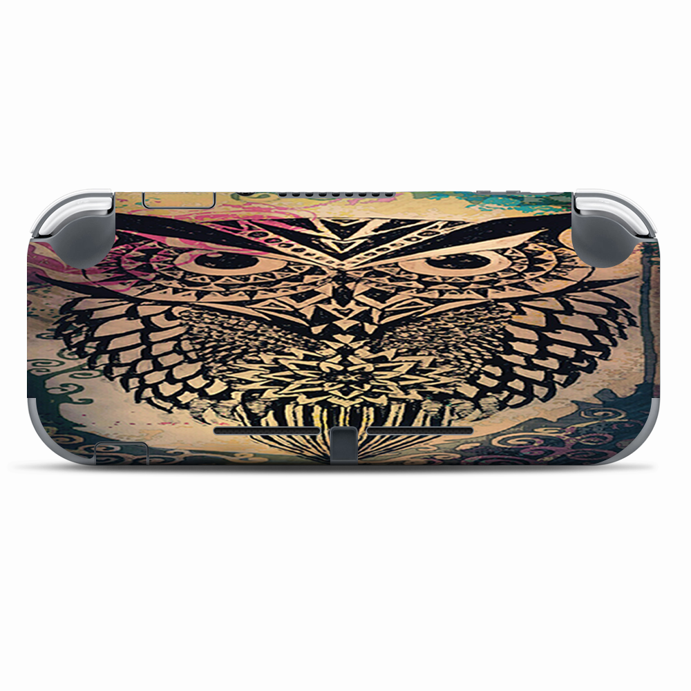 Skins Decals wrap for Nintendo Switch Lite - Tribal Abstract Owl