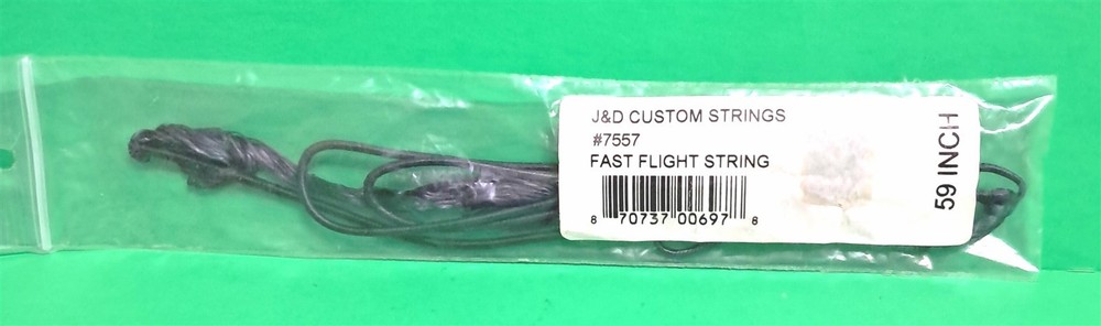 New J&D Custom Strings Fast Flight 2 Cam Bow Replacement String - 59" 20 Strands