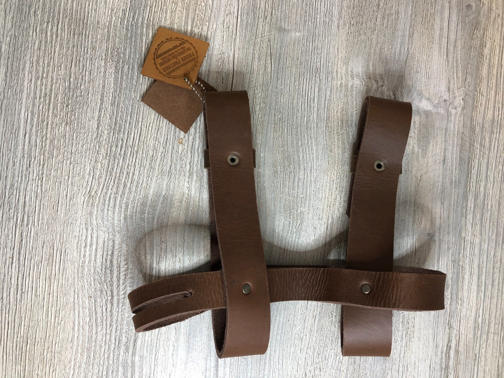 Hide & Drink Leather Wine Bike Caddy Wine Holder