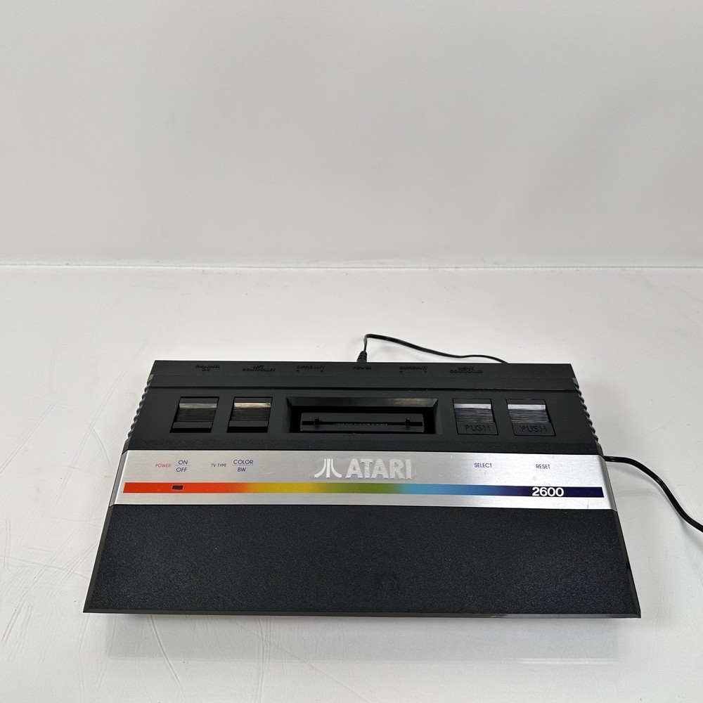 Atari 2600 Complete Console System w/ Console, Joysticks, Paddles & Power Supply
