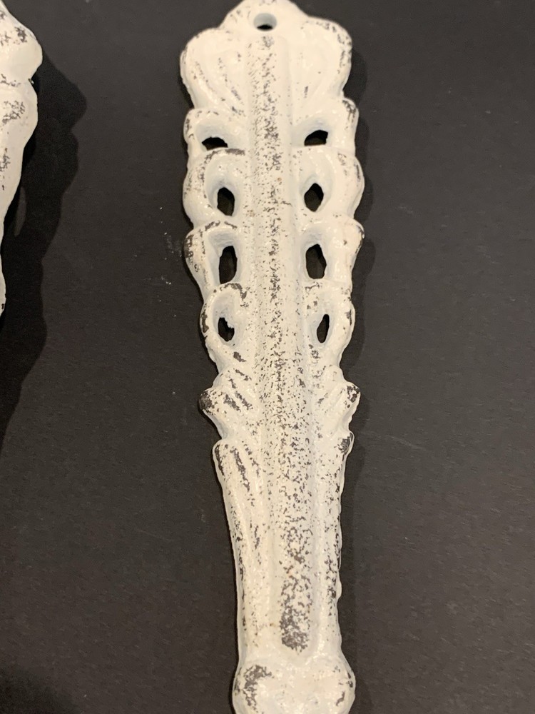 Rustic Farm Kitchen Decor Cast Iron Fork & Spoon Wall Hanging Decor - 11"