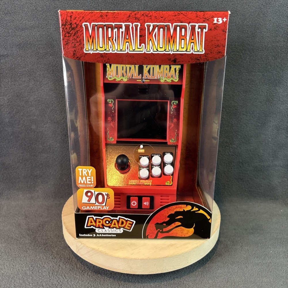 Mortal Kombat Basic Fun Arcade Classics Machine Handheld Game #15 - New/Sealed