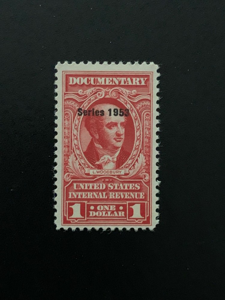 US Documentary Stamps Scott #R633 - Mint Lightly Hinged