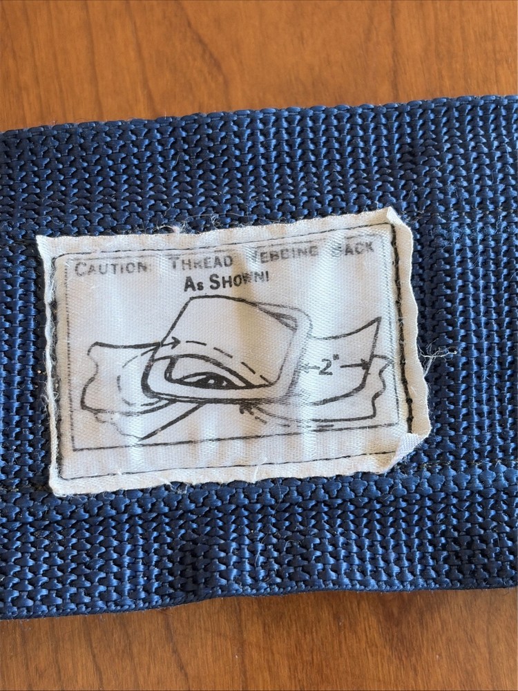 Vintage Misty Mountain Threadworks Climing Harness Size Small