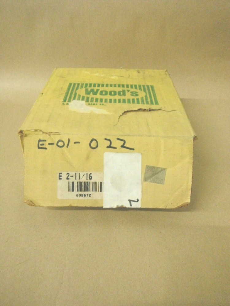 TB WOODS EX2-11/16 BUSHING MISSING 1 WASHER