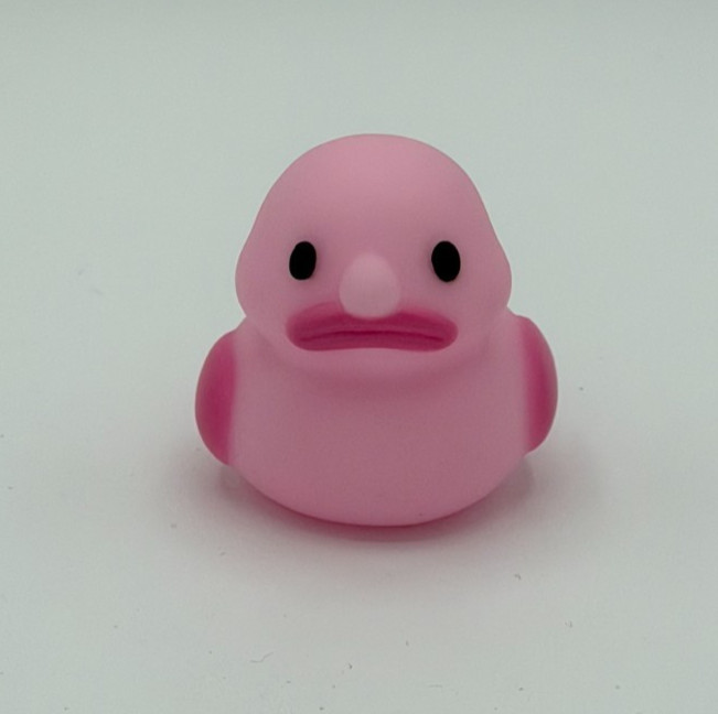 Rinco Pink Blob Fish Rubber Duck