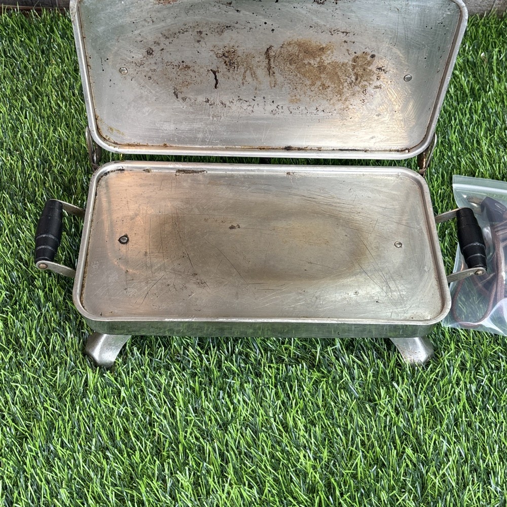 Vintage Electric Griddle Tested Working Unbranded