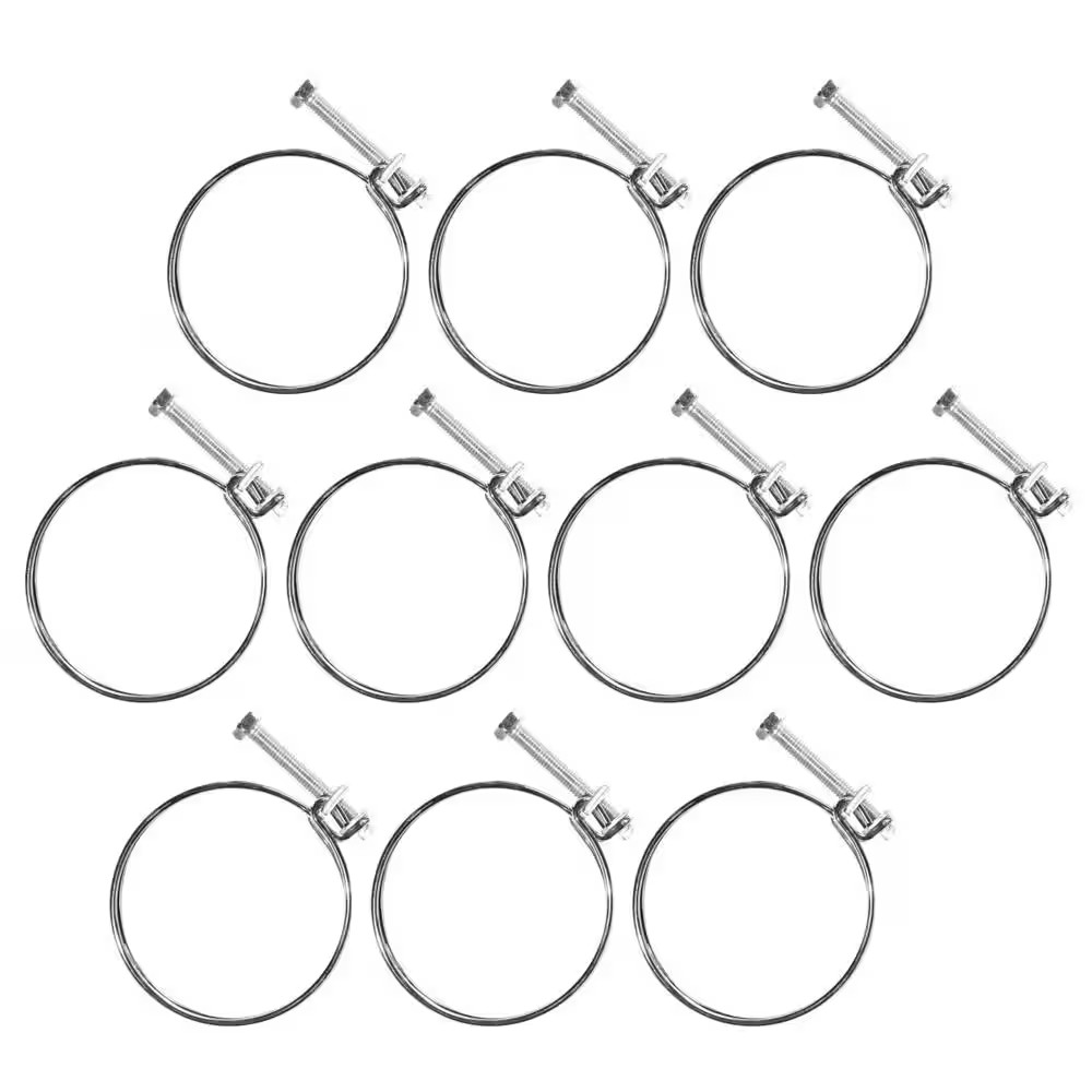 2-1/2 In. Double Wire Hose Clamp (10-Pack)