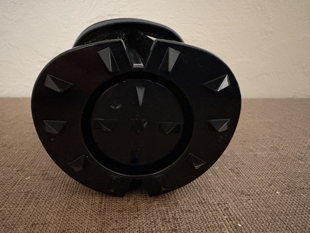 Magic Veggie Bullet VB-101 Outer & Inner Pusher Replacement Part Black