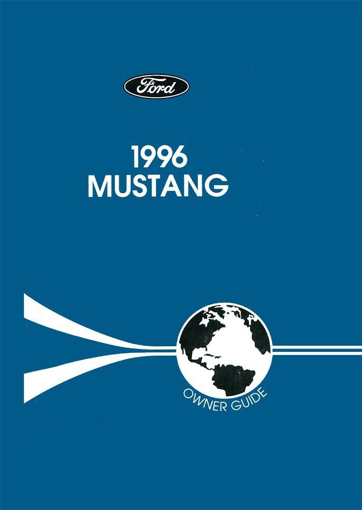 1996 Ford Mustang Owner's Manual