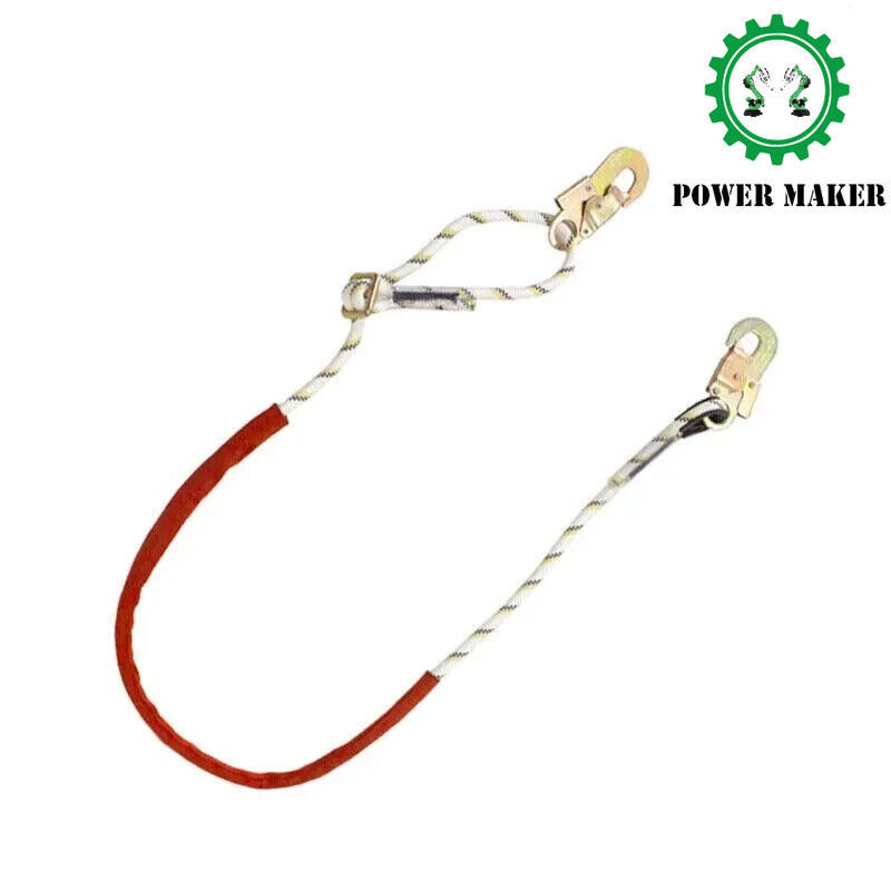 Adjustable Work Position Lanyard Tree Climbing Fall Protection Equipment New