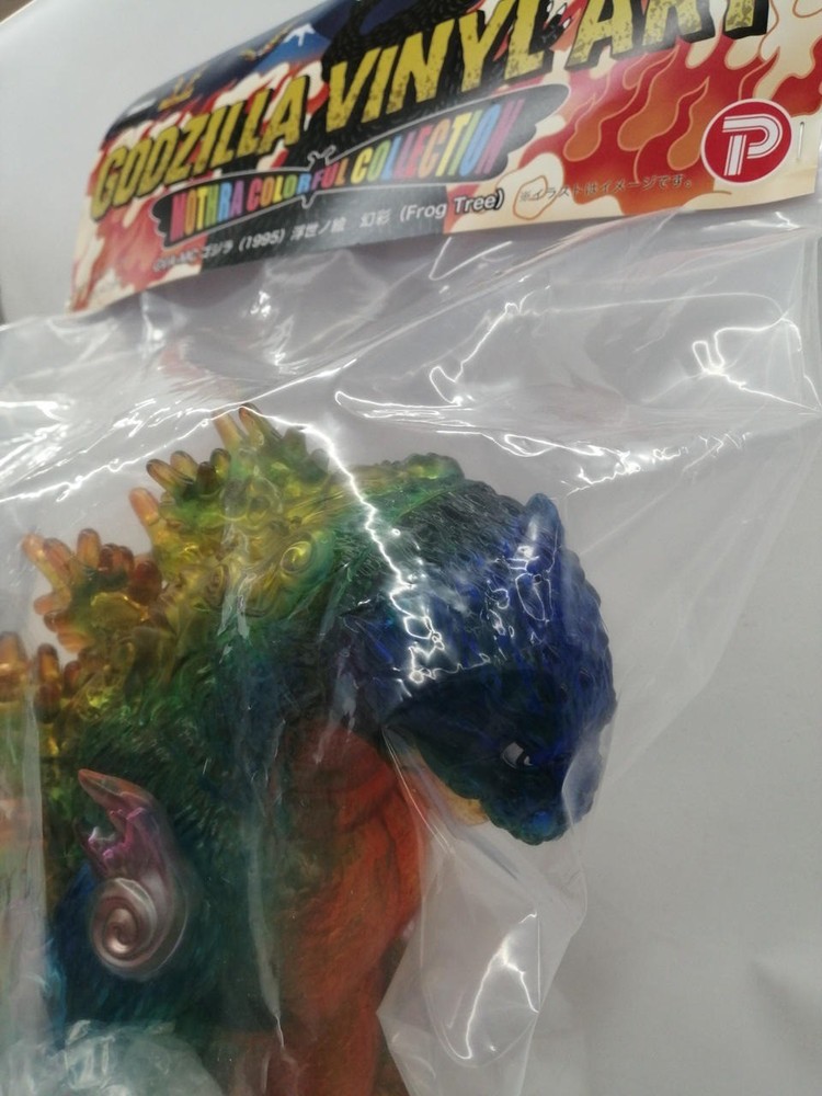 PLEX GODZILLA 1995 Sofubi Wonder Fest 2026 Limited Frog Tree Figure