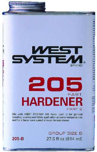West System 205B Fast Epoxy Hardener .86 qt