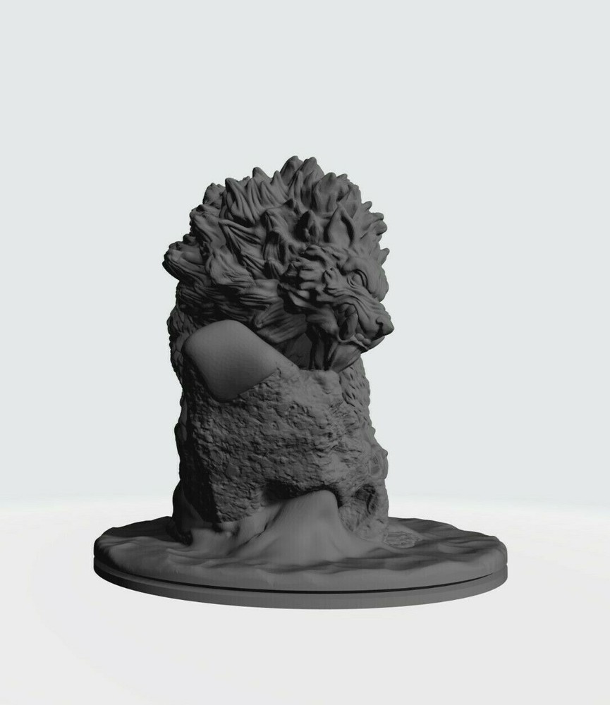 Winter Wolf, Dire Wolf miniature, Dungeons & dragons, D&D, Tabletop, Pathfinder