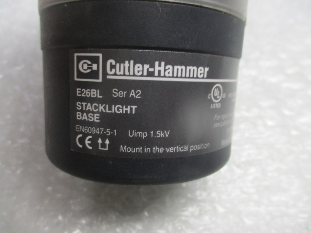 CUTLER HAMMER E26BL SER.A2 STACKLIGHT WHITE NSNP