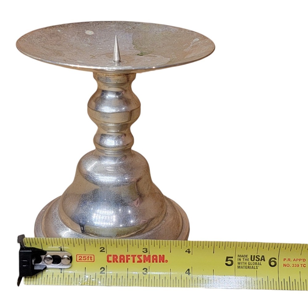 International Silver Co Silverplate Pricket Candle Holder