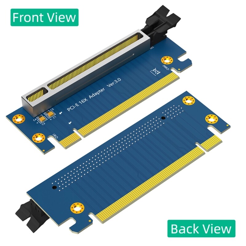 PCIE3.0 90 Degree Risers Extension Card Adapters for 2U Computer