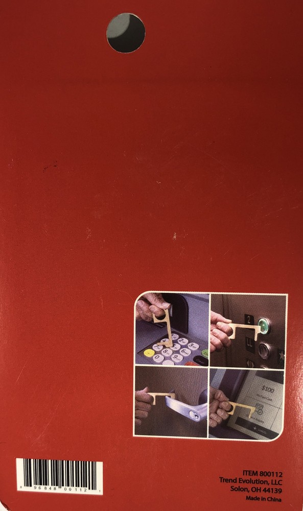 Touch Free Tool The Germ Avoidance and Physical Distancing Solution (LOC ECR-2)