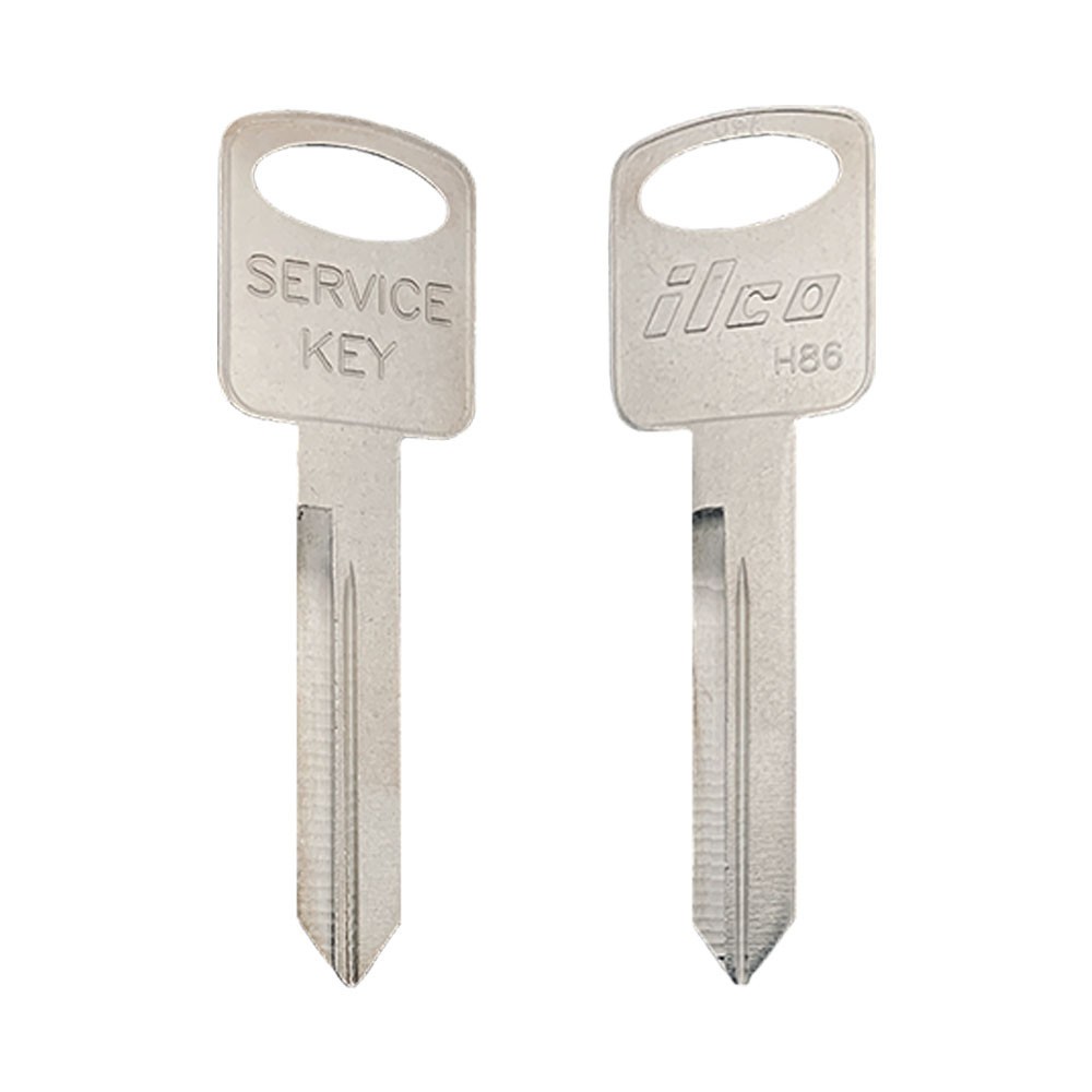 H86 Key Blank Nickel