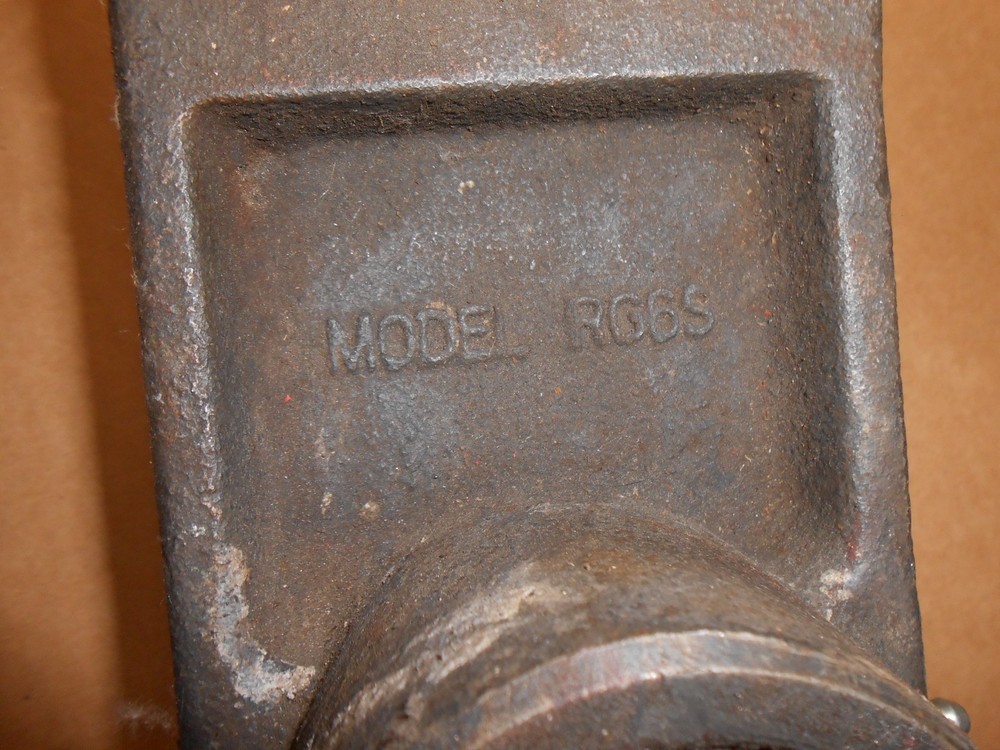 Reed portable roll groover pipe tool RG6S