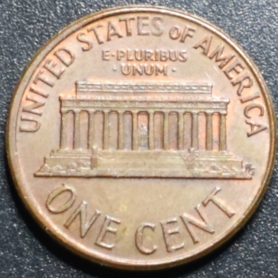 1974 ERROR PENNY FLANGED PARTIAL COLLAR 178
