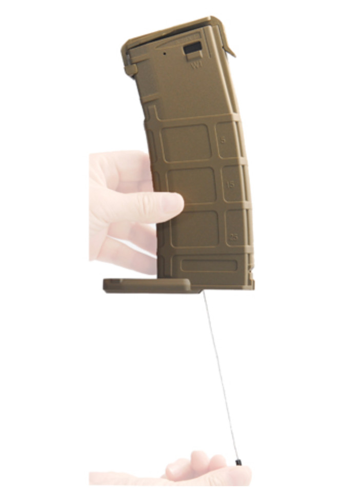 MASADA CA-15T Airsoft Pull Cord FLASH MAGAZINE 320-RDS (Tan)