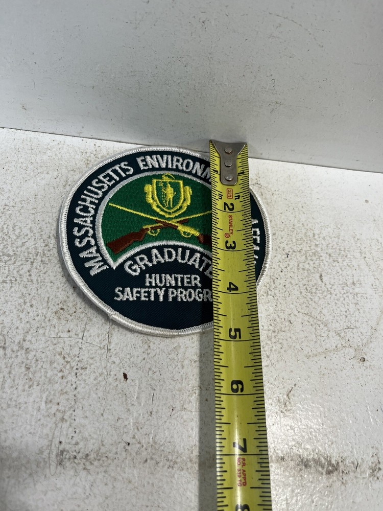 - Massachusetts Environmental Affairs Graduate Hunter Safety Program Patch