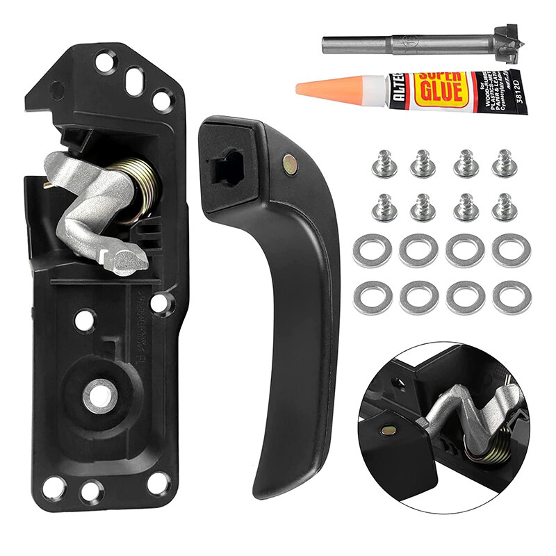 Front Left Interior Door Handle Kit For 2007-2014 Chevy Silverado Avalanche Subu