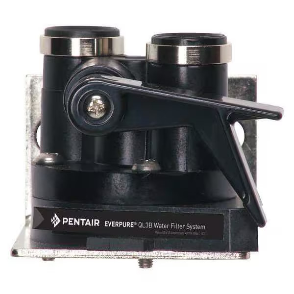 Everpure Filter Head Assembly,3/8" inlet, 3"H x 3.75"D x 3.5"D, 12 pcs