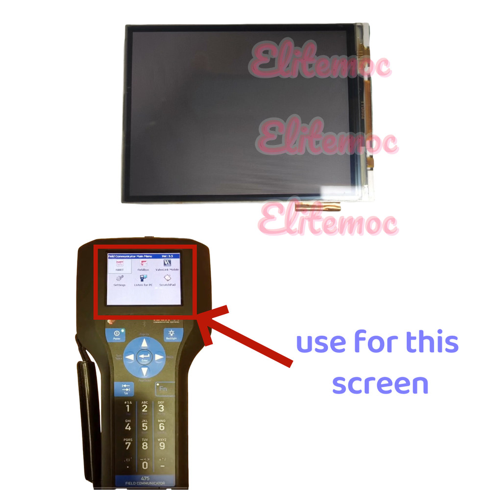 LCD Display Board Replacement for Emerson HART 475 Field Communicator Hand-held