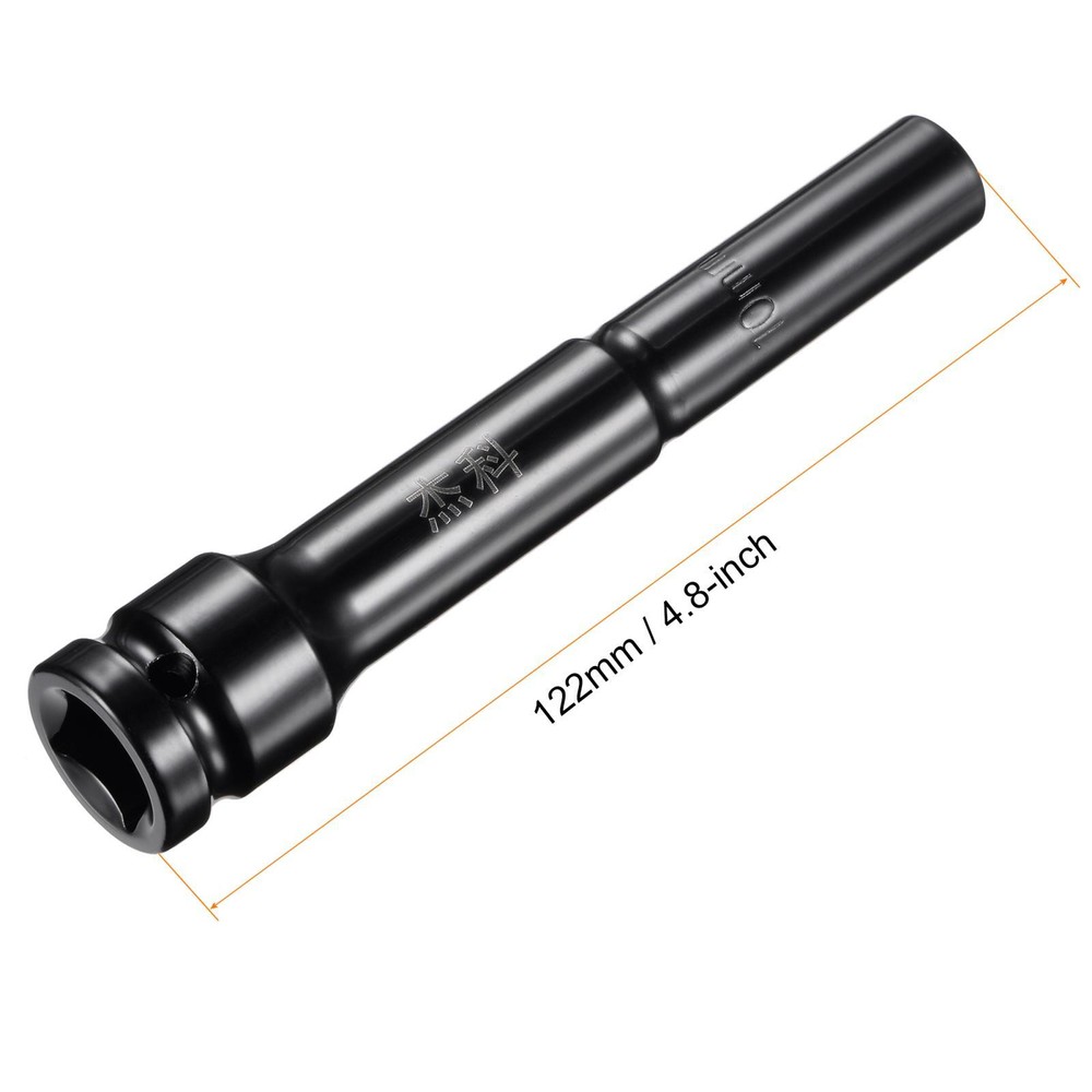1/2" Drive by 10mm Thin Wall Impact 6 Point Socket High Carbon Steel