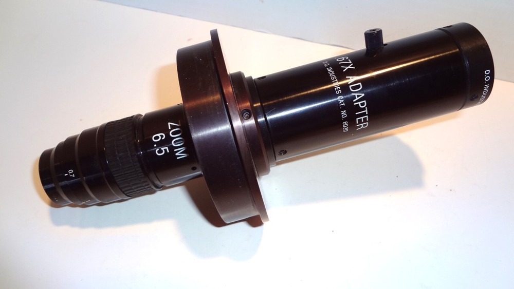 DO INDUSTRIES ZOOM 6000 VIDEO MICROSCOPE SYSTEM COMPLETE