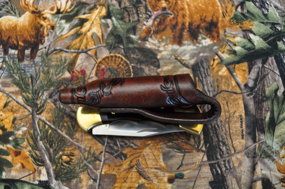 Custom Handmade Sheath for Buck 112- (Sheath Only)