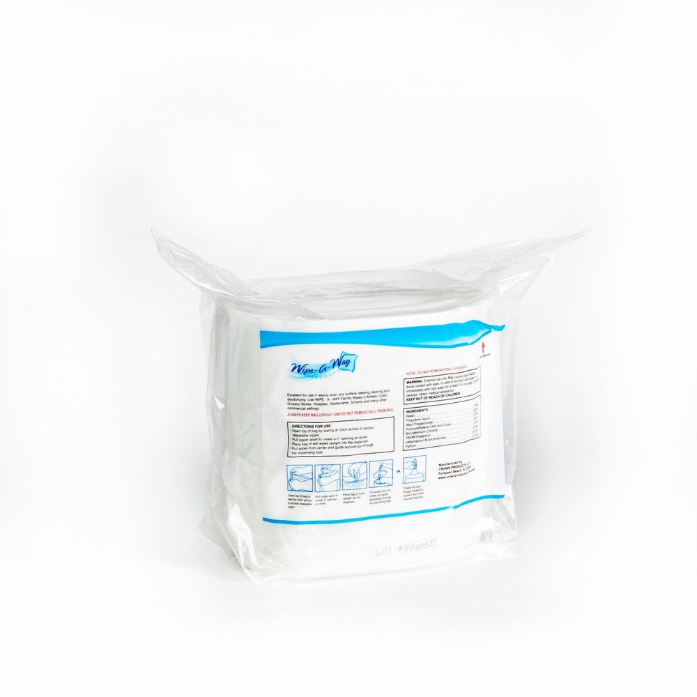 Wipe-A-Way Facility Wipes